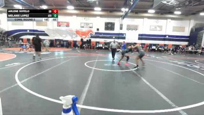 145 lbs Cons. Round 2 - Arlene Sotelo, Desert Mirage vs Melanie Lopez, Arroyo