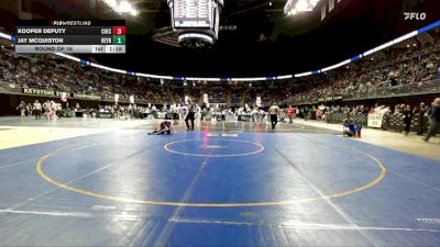 110 lbs Round Of 16 - Kooper Deputy, Chestnut Ridge vs Jay McQuiston, Reynolds