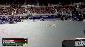 D2-152 lbs Quarterfinal - Willow Arnold, Arizona College Prep vs Maya Washburn, Moon Valley