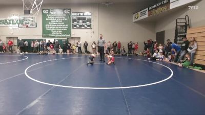 44 lbs Round 2 - Annabelle Hernandez, Newton Wrestling Club vs Aspen Reiter, Knights Wrestling Club