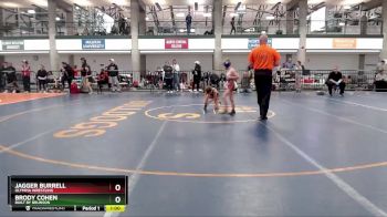 56-60 lbs Quarterfinal - Brody Cohen, Built By Brunson vs Jagger Burrell, Olympia Wrestling