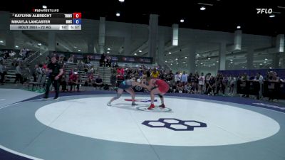 72 kg Cons. Sub-semis - Kaylynn Albrecht, Titan Mercury Wrestling Club (TMWC) vs Mikayla Lancaster, Menlo Wrestling Club
