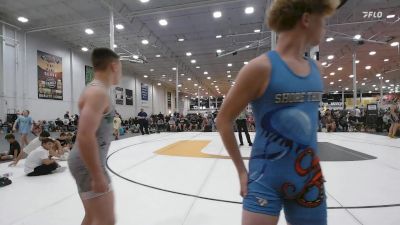 140 lbs Semifinal - Christopher Carbone, Shore Thing WC - MS vs Logan Podany, Ruthless - MS