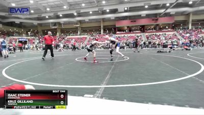 85 lbs Quarterfinal - Kruz Gilliland, Winfield vs Isaac Steiner, Hoisington