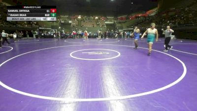 287 lbs Consi Of 16 #2 - Samuel Ortega, R.F. Kennedy vs Isaiah Beas, Madera