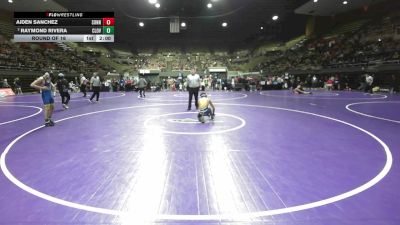 140 lbs Round Of 16 - Aiden Sanchez, Sunnyside vs Raymond Rivera, Clovis