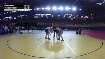 285 lbs Cons. Round 6 - Evan Smith, Oak Mountain vs Holden Corbin, Suwannee