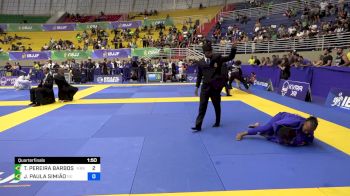 THAIANNE PEREIRA BARBOSA vs JOANA PAULA SIMIÃO 2024 Brasileiro Jiu-Jitsu IBJJF