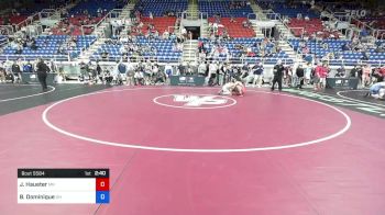 145 lbs Cons 64 #2 - Jayden Haueter, Minnesota vs Brodie Dominique, Ohio