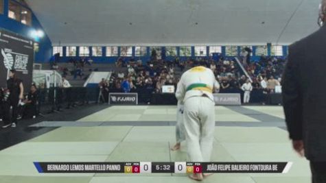JOÃO FELIPE BALIEIRO FONTOURA BE vs BERNARDO LEMOS MARTELLO PANNO 2026 Carlson Gracie