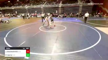 152 lbs Quarterfinal - Joshua Brockschmidt, Wcwc vs Peyton Harris, Purebred Elite