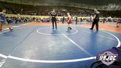 110 lbs Consi Of 16 #2 - Gabe Neils, Mojo Grappling Academy vs Zaiden McConnell, Highlander Youth