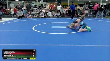 96 lbs Round 7 (8 Team) - Benton Alt, U2 Upstate Uprising vs Jeff Heaton, Seagull