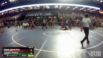 2A 220 lbs Cons. Round 2 - Frank Cornelison, North Ft Myers vs Donnell McCray, Jones H.s.