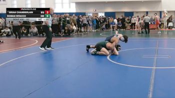 157 lbs Champ. Round 1 - Roman Ritacco, Kinnelon vs Brian Chamberlain, Wyoming Seminary