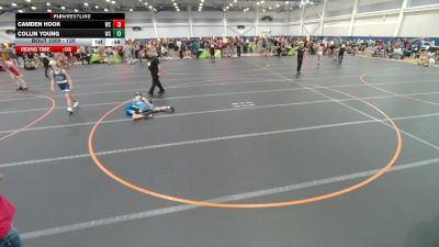 120 lbs Cons. Semi - Camden Hook, Unattached vs Collin Young, Unattached