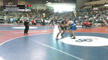 5A 215 lbs Quarterfinal - Rourke Sevier, Batesville vs Asher Kincannon, Lakeside