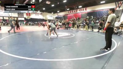 165 lbs Quarterfinal - Julio Leija, Trabuco Hills vs Ryan Hanson, Murrieta Valley