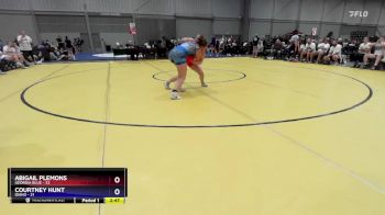 135 lbs Semis & 3rd Wb (16 Team) - Abigail Plemons, Georgia Blue vs Courtney Hunt, Idaho