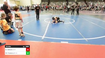 56-B lbs Consi Of 16 #1 - Samuel Detore, Bayport-Blue Point vs Marc Frasca Jr, DrillMasters