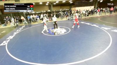 135 lbs Quarterfinal - Ewa Krupa, Unattached vs Olyve Havens, Unattached