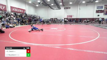 113 lbs Quarterfinal - Ethan Casini, Haddam-Killingworth vs Zaphyr Musshorn, Plainville