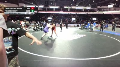 285 lbs Cons. Semi - Udaypartap Billen, Princess Margeret vs Kaiden Reedy, Sumner