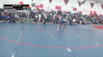 138 lbs Cons. Round 2 - Hunter Hipp, Napavine vs Chase Caldwell, Columbia River