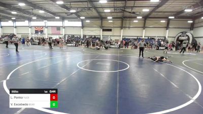 65 lbs Consi Of 8 #2 - Logan Panka, Tucson Pride WC vs Vincent Escobedo, Bear Wrestling Club