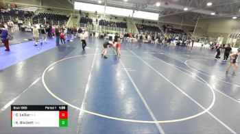 220 lbs Cons. Semi - Kael Blackett, JWC vs Conor LeDuc, Flathead