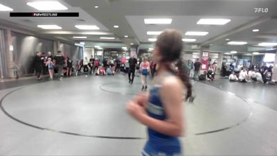 78-88 lbs Round 5 - Bella Kunzler, 208 Badgers Wrestling Club vs Aspyen Brower, Mountain Man Wrestling Club