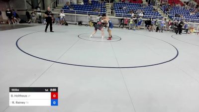 190 lbs Cons 32 #2 - Benedict Holthaus, UT vs Ryan Rainey, TX