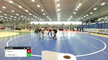 170 lbs Round Of 16 - Omer Barak, FL vs Andrew Wolfanger, PA