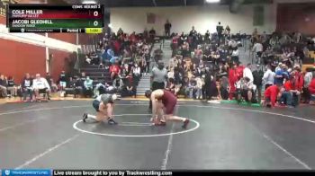 132 lbs Cons. Round 2 - Jacobi Gledhill, Shadow Ridge vs Cole Miller, Pahrump Valley