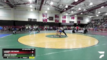 140 lbs Champ. Round 1 - Audrey Reynoso, Millikan vs Gracie Raxter, Santa Rosa Academy