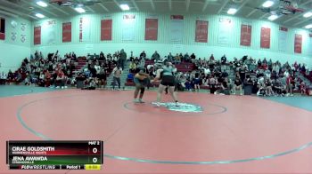 170 lbs Cons. Round 2 - Cirae Goldsmith, Warrensville Hights vs Jena Awawda, Strongsville