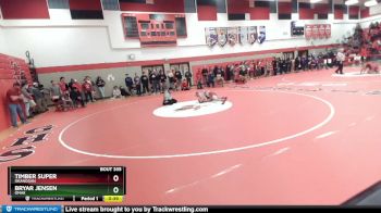 144 lbs Cons. Round 3 - Bryar Jensen, Omak vs Timber Super, Okanogan