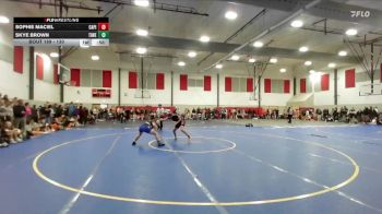 130 lbs Cons. Round 2 - Skye Brown, Timberline vs Sophie Maciel, Capital