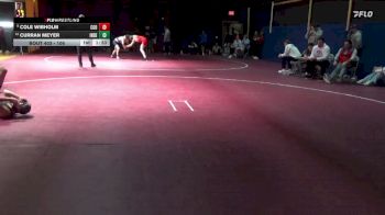 106 lbs Round 3 - Cole Wibholm, Clarion-Goldfield-Dows vs Curran Meyer, Independence