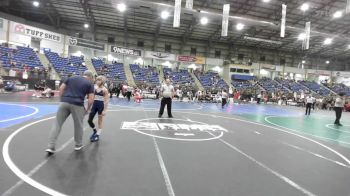 78 lbs Quarterfinal - Benjamin Baca, Pikes Peak Warriors vs Abrahm Huber, Matpac WC