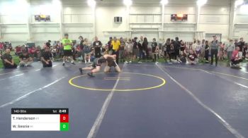 140-S lbs Consi Of 8 #1 - Titan Henderson, KY vs Wyatt Sesnie, MI