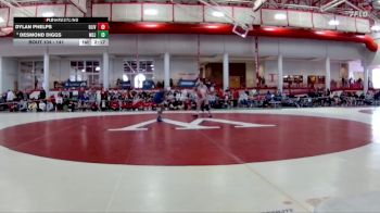 141 lbs Quarterfinal - Desmond Diggs, Mount St. Joseph vs Dylan Phelps, Olivet