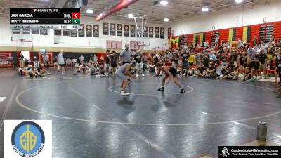 Youth-100 lbs Consolation Round 2 - Jax Garcia, Morris Hills vs Matt Imbimbo, Watchung Hills