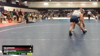 184 lbs Semifinal - Ryder Slayton, Messiah vs Tim Eddinger, Messiah