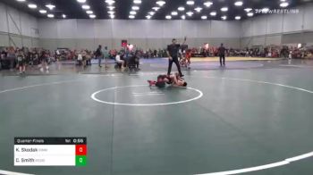 75 lbs Quarterfinal - Kaiden Skodak, Simmons Academy Wrestling Saw vs Christian Smith, Webb City Youth Wrestling