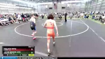 100 lbs Quarters & 1st Wb (16 Team) - Lincoln Sledzianowski, Florida vs Dylan St Germain, Minnesota Red