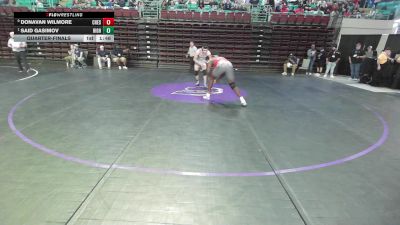 215 lbs Quarterfinal - Donavan Wilmore, Chester vs Said Gasimov, High Point Academy