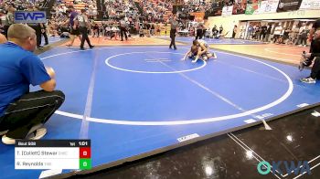 100 lbs Round Of 16 - Ty (Collett) Stewart, Checotah Matcats vs Ryker Reynolds, Tiger Trained Wrestling