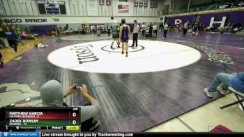 215 lbs Round 1 (32 Team) - Matthew Garcia, Columbia (Burbank) vs Zadek Bowlby, Newberg
