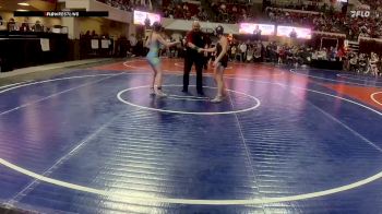 120 lbs Semifinal - Isabelle Salois, Cut Bank vs Elise MacDonald, Team Champs